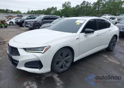 2021 Acura Tlx A-Spec Package from USA, damaged, VIN 19UUB6F59MA003398
